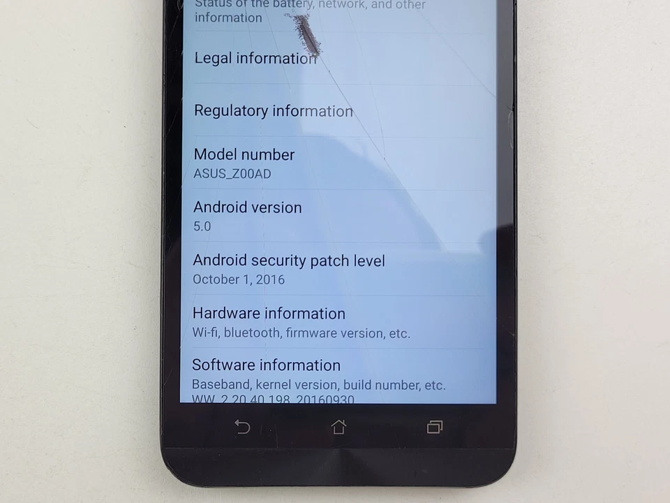 Asus Zenfone 2 ZE551ML (Z00AD) 64GB (GSM Unlocked) Dual SIM - *READ* - J6061 - Image 3 of 4