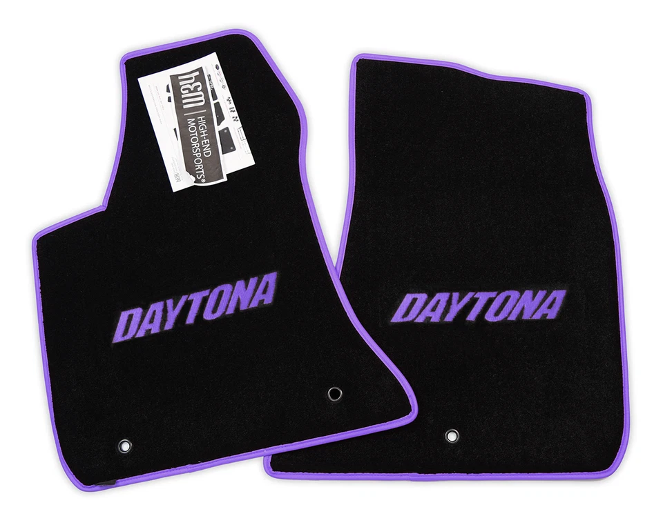 Alfombrillas Dodge Charger Daytona 2007 ciruela púrpura loco - actualización premium 32 oz Foto 2 de 3
