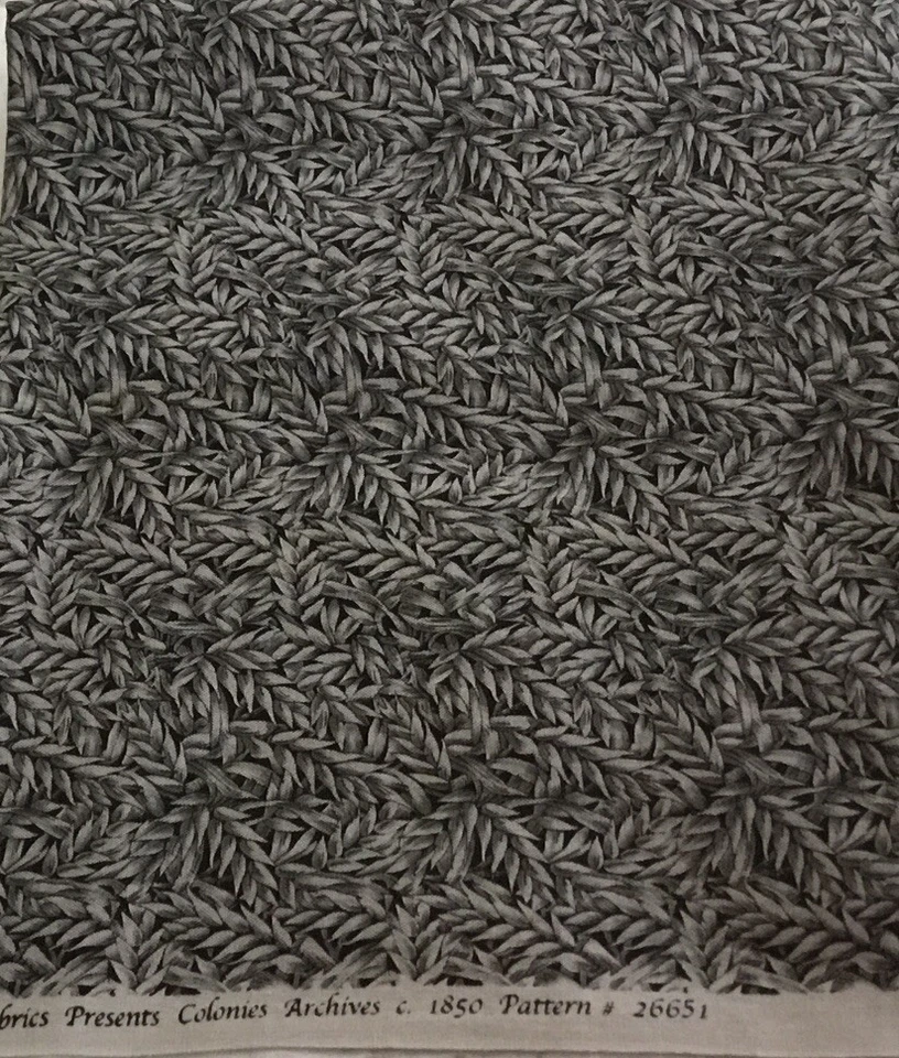 Windham Fabrics Colonies Archives c. 1850 Pattern 26651 Cotton Fabric 35” x 44” - Image 4 of 4
