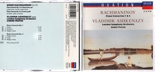 Sergey Rachmaninov - Piano Concertos 1  4 with Vladimir Ashkenazy Decca CD 