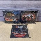 Star Wars PS2 3 Game Bundle -Clone Wars, Episode III, LEGO Star Wars II DiscOnly