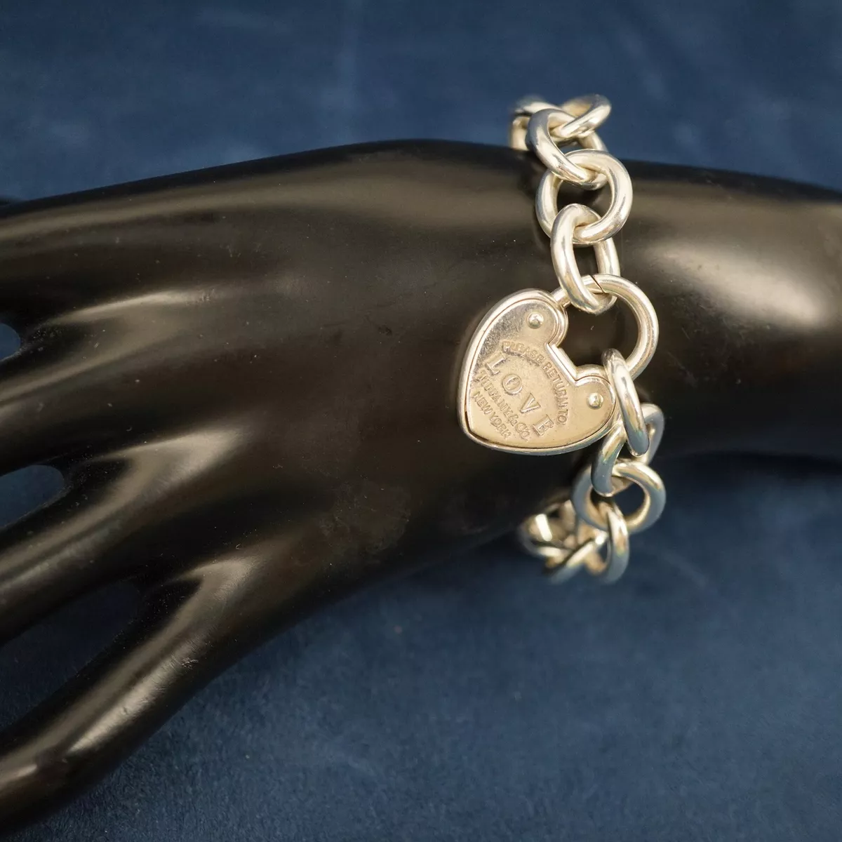 Tiffany and co sale love lock bracelet