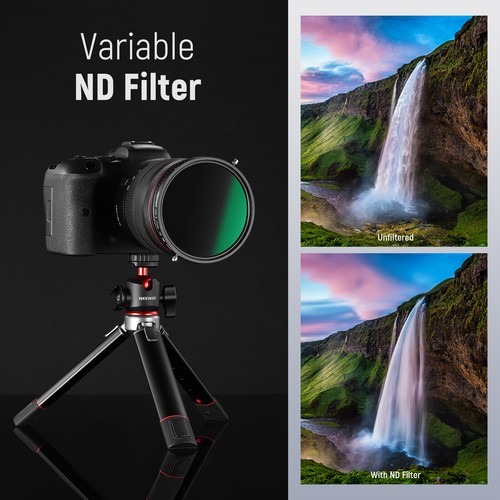 NEEWER 2 in 1 77mm HD Variable ND Filter ND2–ND32 Filter and CPL Filter - Picture 6 of 8