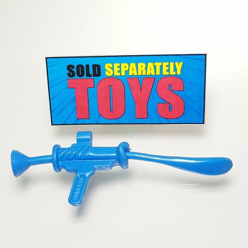 Vtg TMNT Genghis Frog GUN rifle original 1989 Playmates blue accessory weapon - Picture 7 of 11