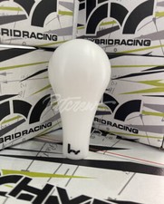 Hybrid Racing Delrin Shift Knob White M10x1.5 Hyb-nob-01-09