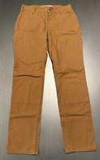 NWT Carhartt Women's Rugged Flex Canvas Double-Front Relaxed Fit Pants 8 Reg
