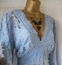 👗******MONSOON PRE-OWNED "ELLEN BLUE" LACE DRESS SIZE 12******👗