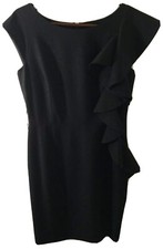ISABELLA DEMARCO WOMENS LADIES LITTLE BLACK STRETCH COCKTAIL DRESS size 6 detail