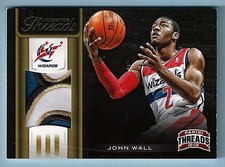 JOHN WALL 2012/13 PANINI THREADS AUTHENTIC THREADS 4 COLOR PATCH /25 WIZARDS