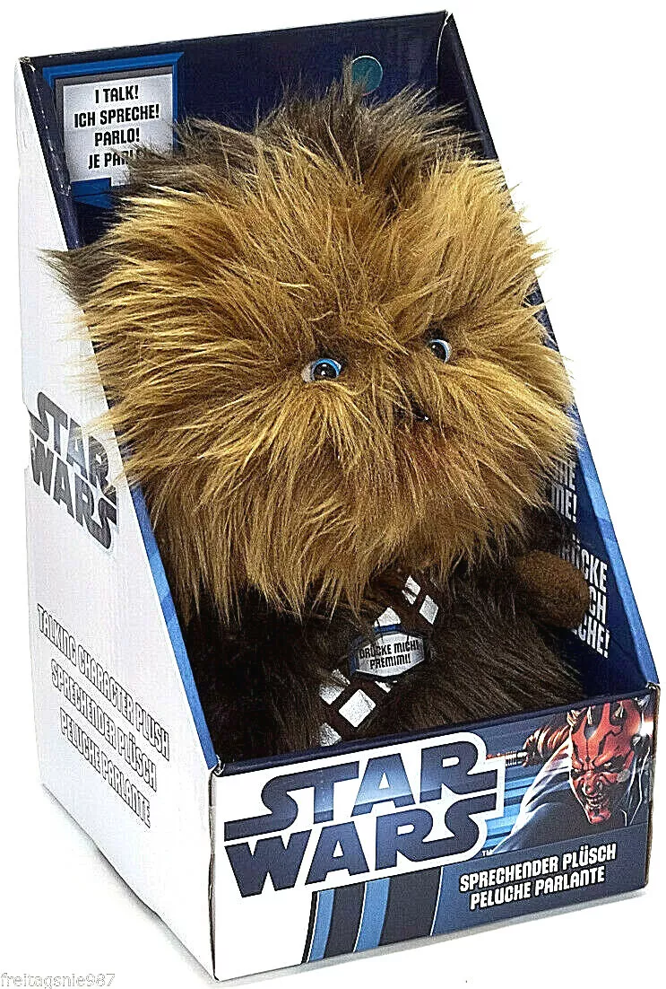 Star Wars Chewbacca Talking Plush Toy 23cm eBay