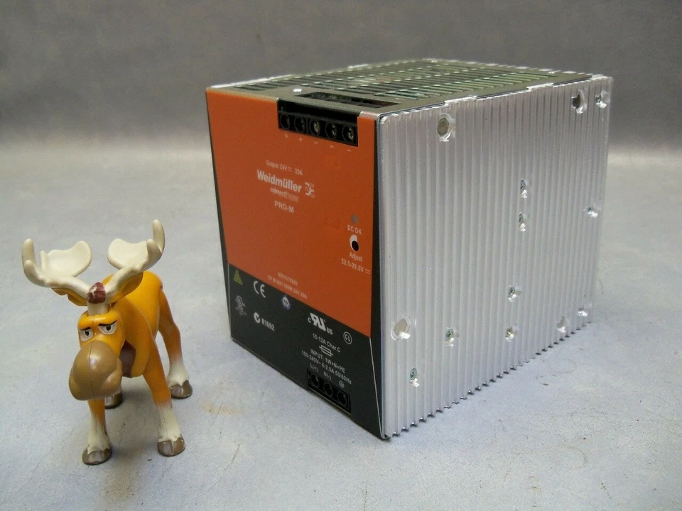 Pro-M Series AC/DC DIN Rail Power Supply 500w 24VDC 20A 8951370000 Weidmuller - Image 2 of 4