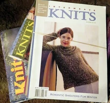 INTERWEAVE KNITS Magazine - Your Choice, Sold by Year(s), From 2000-2024