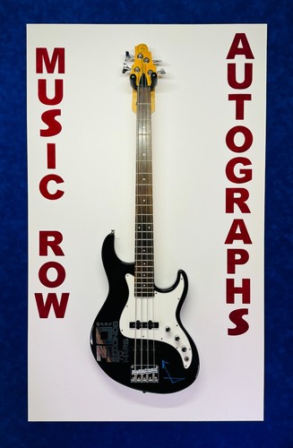 JARED LETO Signed Autograph Electric Bass Guitar ACOA LOA 30 Seconds To Mars