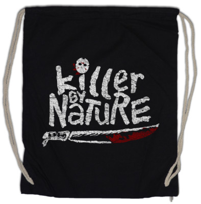 Killer By Nature Turnbeutel Friday the Freitag der Knife Fun 13th Jason 13.