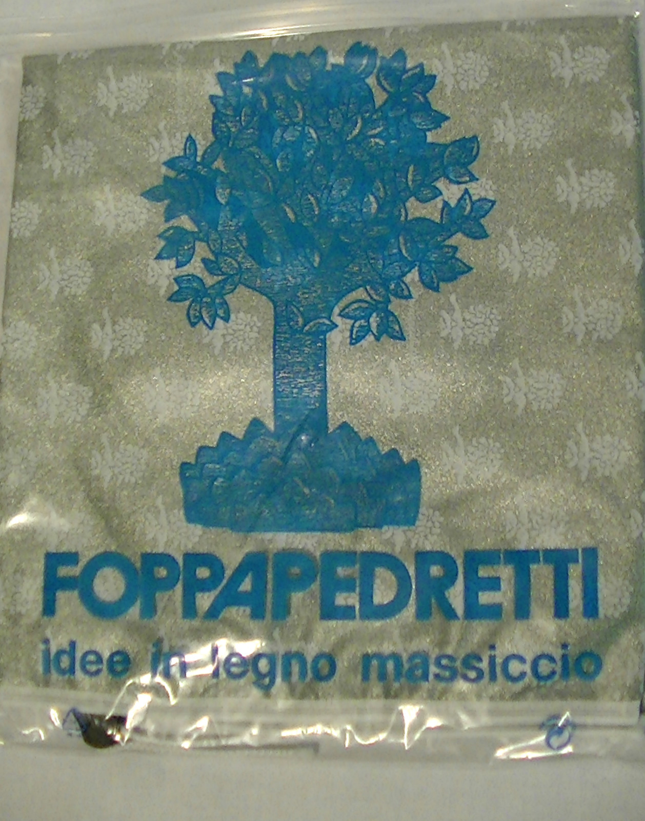 FOPPAPEDRETTI la copertina COPRIASSE STIRO PER MOBILETTO E ASSE STIRO  ORIGINALE