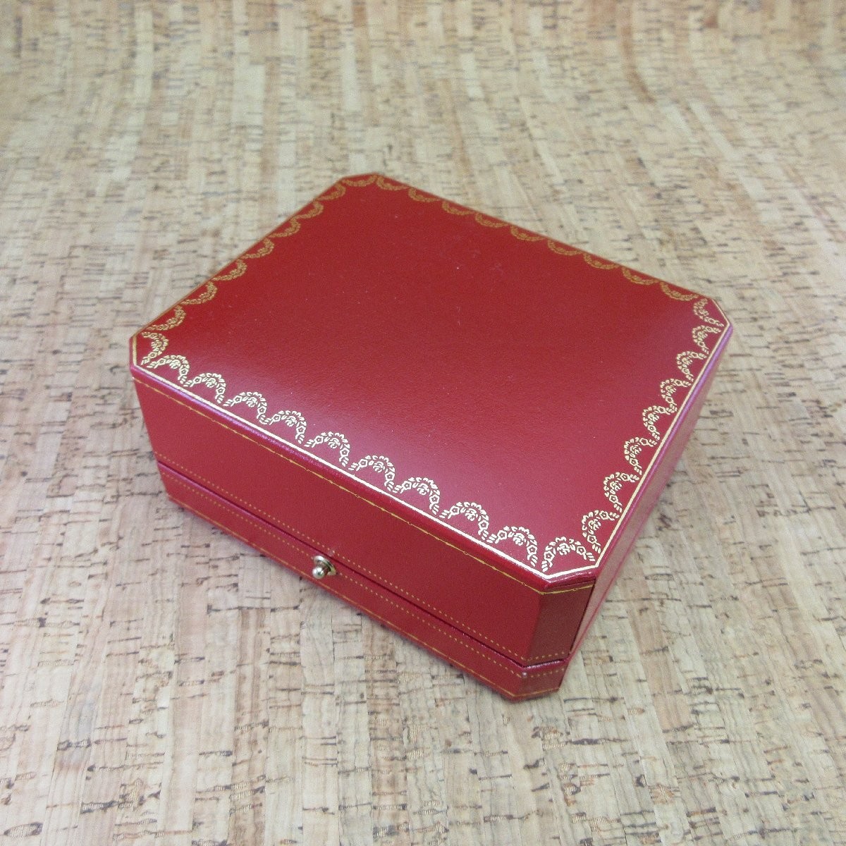 Authentic Cartier Jewelry Box with Inner C-Ring