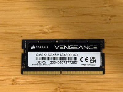 Corsair Vengeance 16 GB DDR5 4800 MHz Memory Module