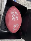 Sam LaPorta Detroit Lions Signed Official NFL Football Fanatics Authenticated