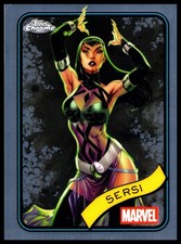 2025 Topps Chrome Marvel #77 Sersi
