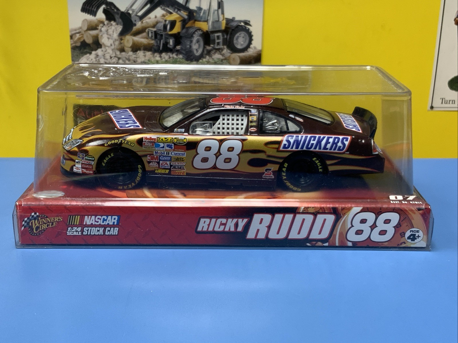2007 Winners Circle 1/24 Ricky Rudd #88 Ford Fusion Snickers Brand New ...