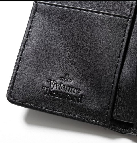 VIVIENNE WESTWOOD SYLVIE SMALL FRAME GELDBÖRSE SCHWARZ VEGAN-KAKTUS LEDER GESCHENKBOX - Bild 6 von 15