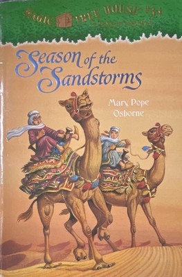 Magic Tree House #34 Season of the Sandstorms Mary Pope Osborne HC Illus