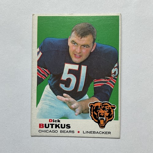 Dick Butkus #139 1969 Topps card