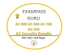 AZ-900 AZ-500 AZ-700 AZ-104 Azure Exams Bundle JANUARY updates