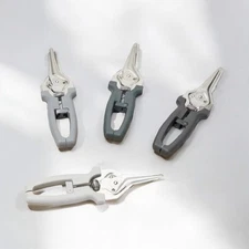 Kuhn Rikon Set of 4 Shears-(Grayscale) With Gift Boxes Scissors Snips
