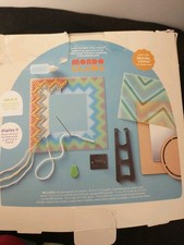Needle Point. NEW, Open Box,Woven Yarn Mirror and Holder Craft Kit - Mondo Llama
