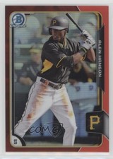 2015 Bowman Chrome Prospects Red Refractor 3/5 Alen Hanson #BCP155 0f6