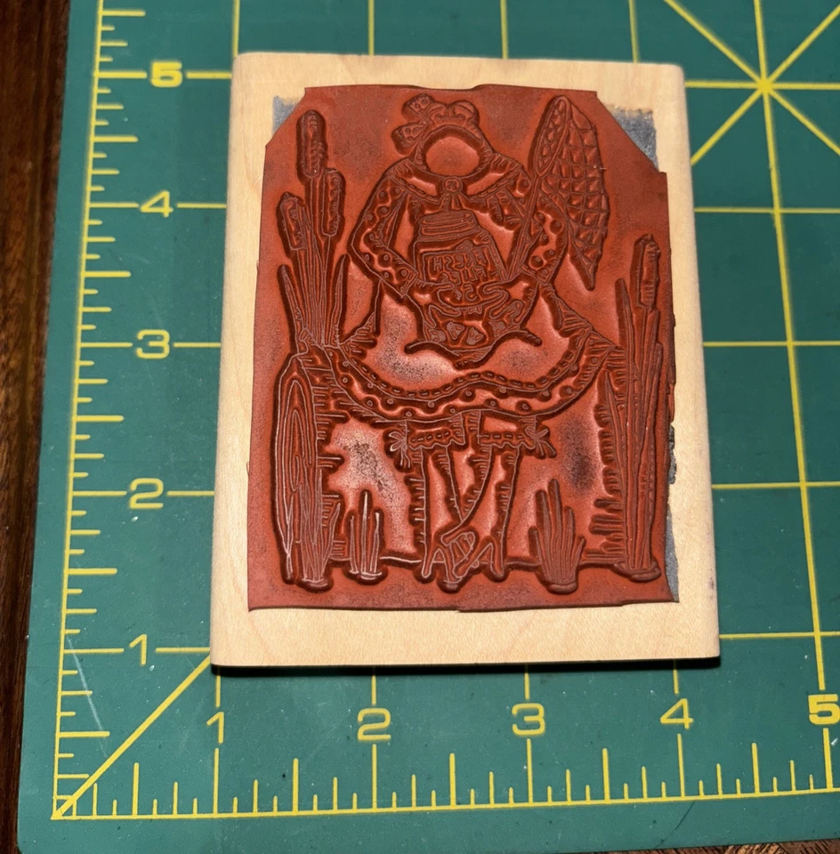 Hero Arts Outline Alphabet Rubber Stamp Set + Frog At Pond Stamp + Dragon Fly - Image 4 of 4