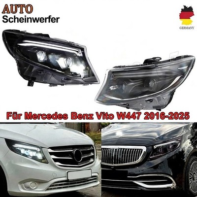 2024 Neu Stil Scheinwerfer für Mercedes Vito W447 2016-25 LED Frontscheinwerfer