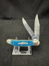 Vintage Boker Tree Pocket Knife Battles Of Shilo Civil War