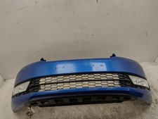 2016 SKODA RAPID 5JA807221F FRONT BUMPER BLUE 5 DOOR HATCHBACK