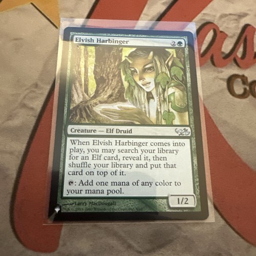 MTG Elvish Harbinger The List Reprints Regular