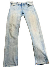 Old Navy Men's 360 Stretch 28x34 Straight Leg Jeans Light Wash New NWT