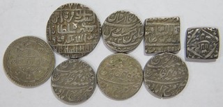 INDIA NEPAL 2 MOHARS RUPEE MUGHAL EMPIRE SILVER WORLD COIN COLLECTION LOT 🌈⭐🌈