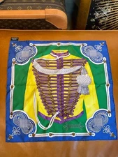 HERMES Carr Scarf Burdenburg B08688 From Japan