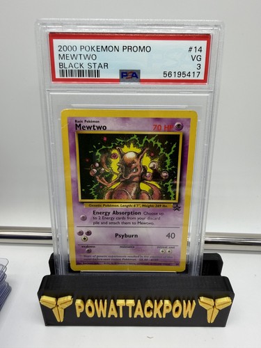 Mewtwo graded PSA 3 for sale on eBay