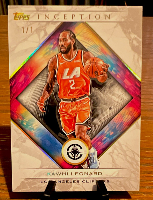 Topps Inception Kawhi Leonard #45 Los Angeles Clippers Parallel 1/1 NBA 2026