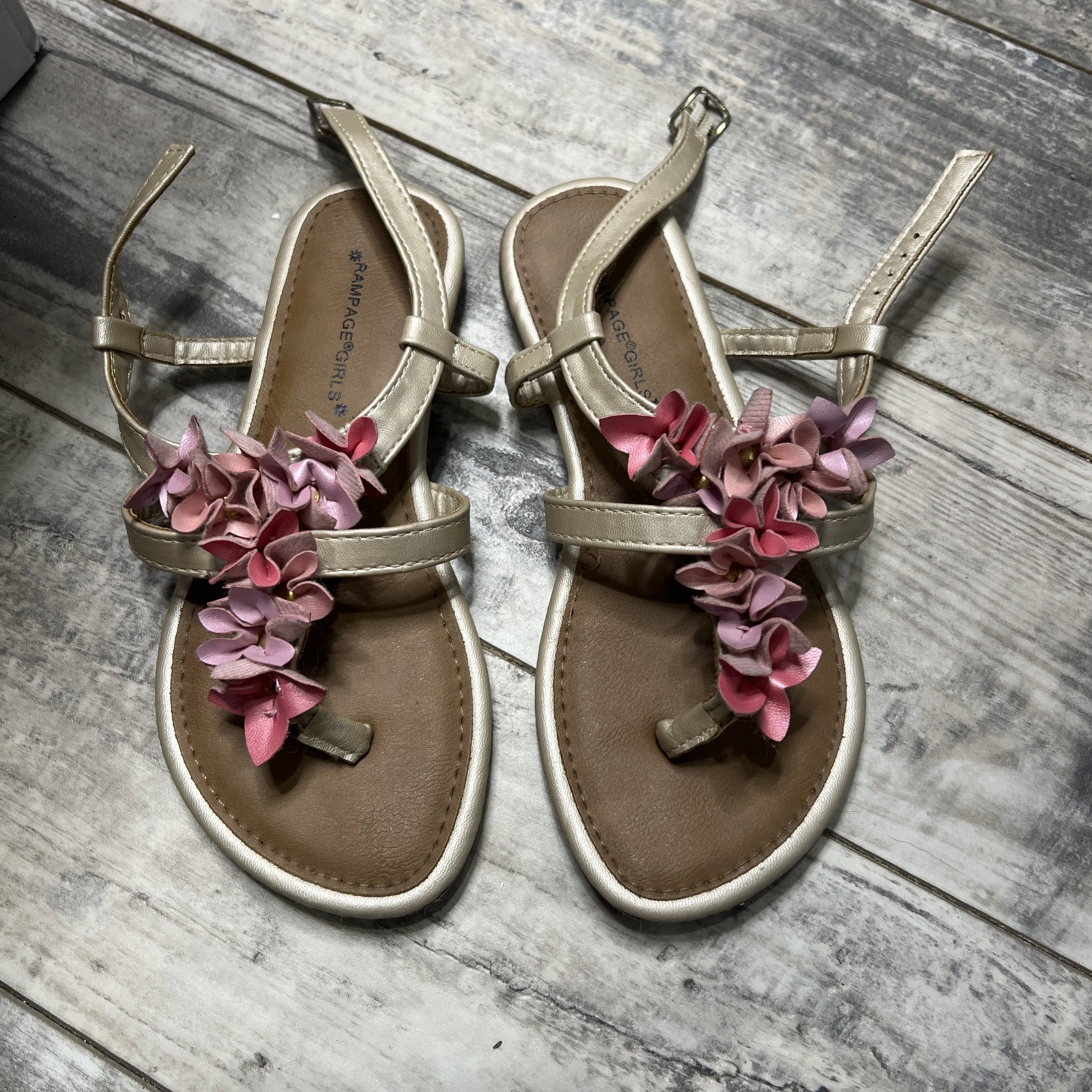 APL Sandali bambina Rampage 12 fiori rosa