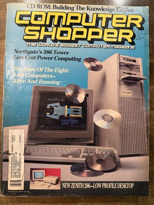 Computer Shopper Magazine JUNE 1988 Northgate's 386 Tower  8-Bit Zenith 286