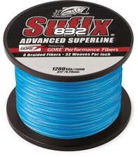 Sufix 832 Braid 50 lb Coastal Camo Fishing Line - 1200 Yds