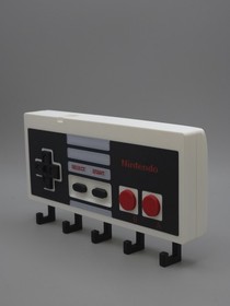 Retro NES Controller Key Rack &ndash; Nintendo Inspired Geek Gear