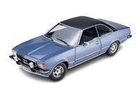 Opel Commodore B Gs/E Coupe 1975 Blau Schwarz Modellauto 1:18 Touring Modelcars