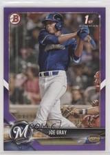 2018 Bowman Draft Purple 235/250 Joe Gray Jr #BD-76 4l3