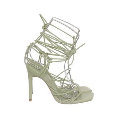 ASOS Design, Sandaletten, Größe: 37, Grün, Damen, 11.5 #PYN