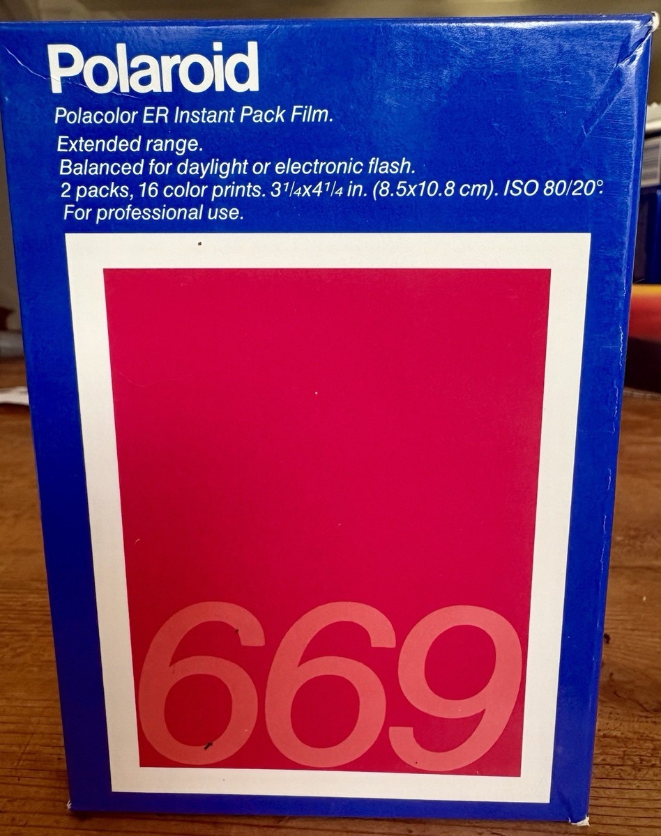 Polaroid ポラロイド POLACOLOR 679 14本 【期限切れ】 Sealed Box POLAROID 669 Polacolor ER Instant Film 2 Packs 16