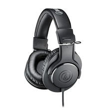 Audio Technica ATH M20x Professional Studio Headphones Black Over Ear Closed